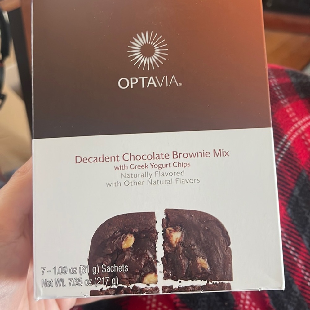 Decadent Chocolate Brownie Mix with Greek Yogurt Chips NIB